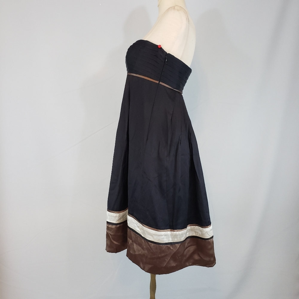 Nine West strapless cocktail dress size 4 - Picture 4 of 6